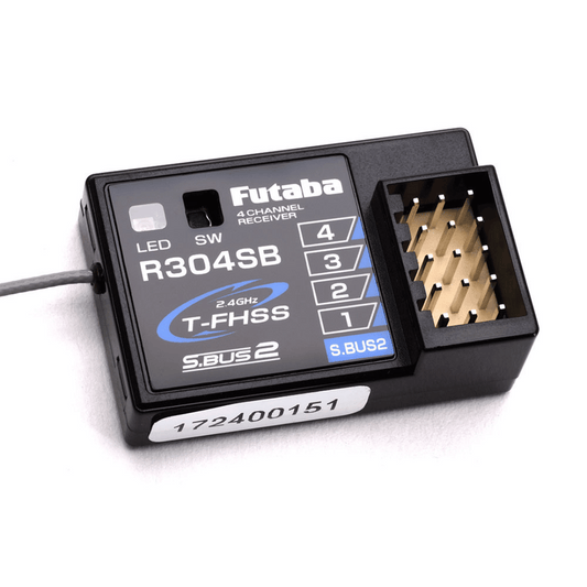 FUT01102179-3 R304SB T-FHSS 4-Channel Telemetry Enabled 2.4GHz Receiver