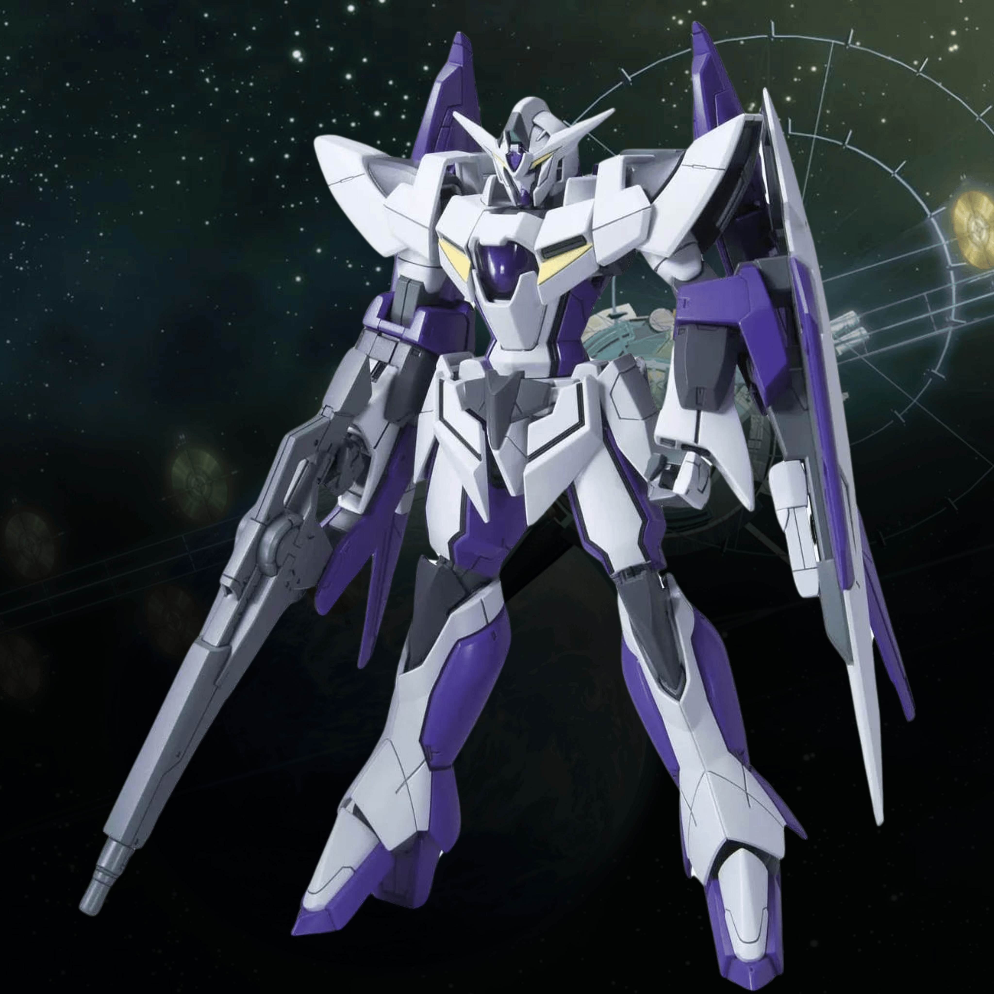 HG 1/144 Gundam 00 #63 1.5 Gundam #0163277 by Bandai