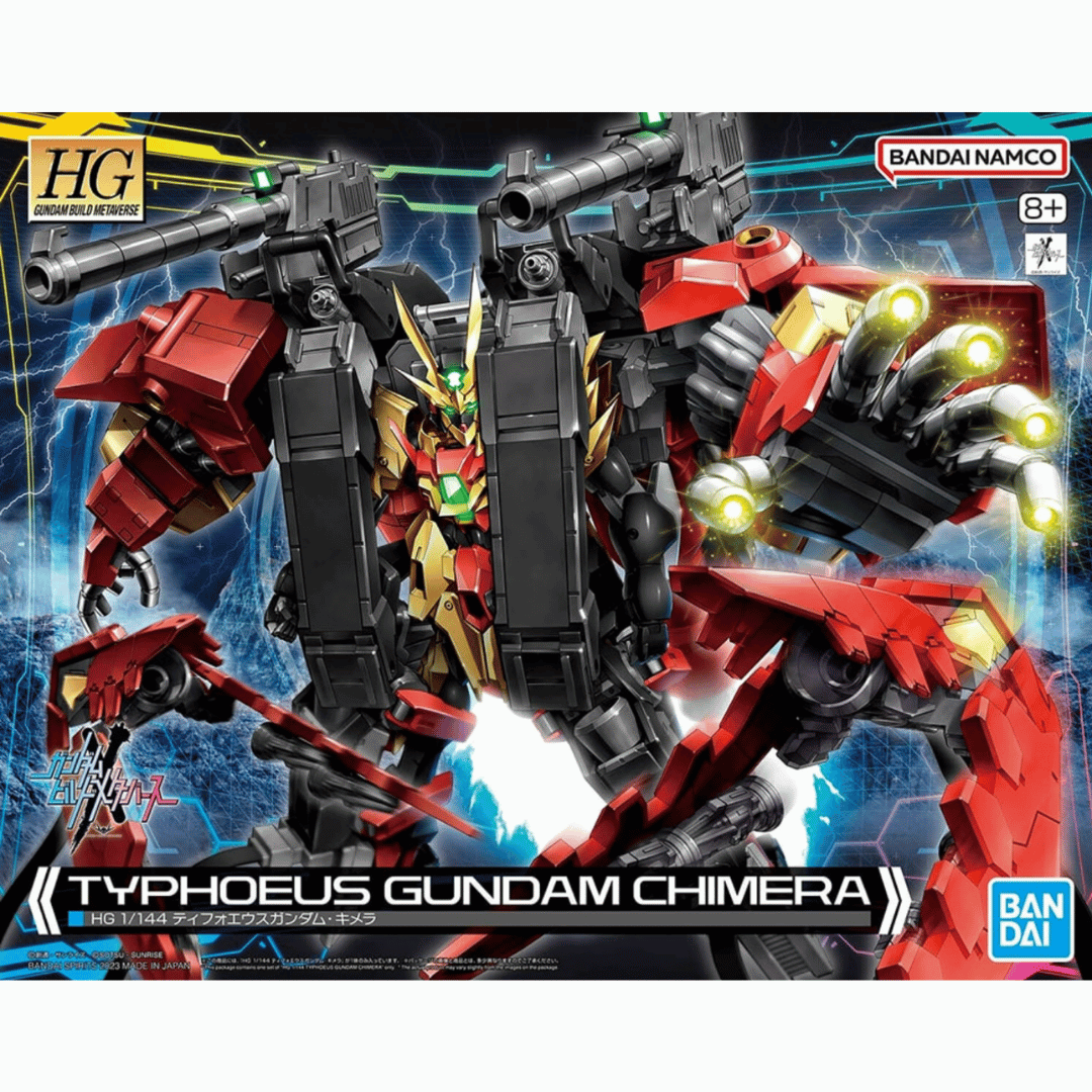 HG 1/144 Gundam Build Metaverse #7 Typheous Gundam Chimera #5065725 by Bandai