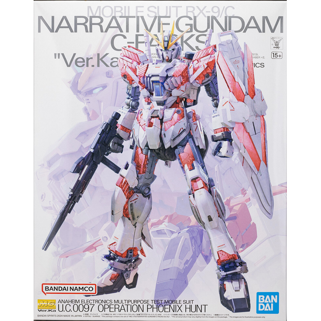 MG 1/100 Narrative Gundam C-Packs Ver.Ka #5066308 by Bandai