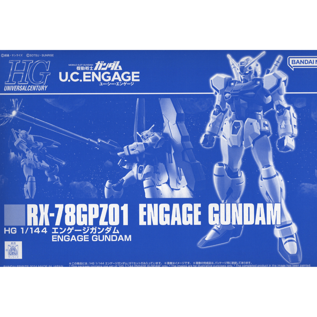 1/144 HGUC RX-78GPZ01 Engage Gundam #5066574 by Bandai