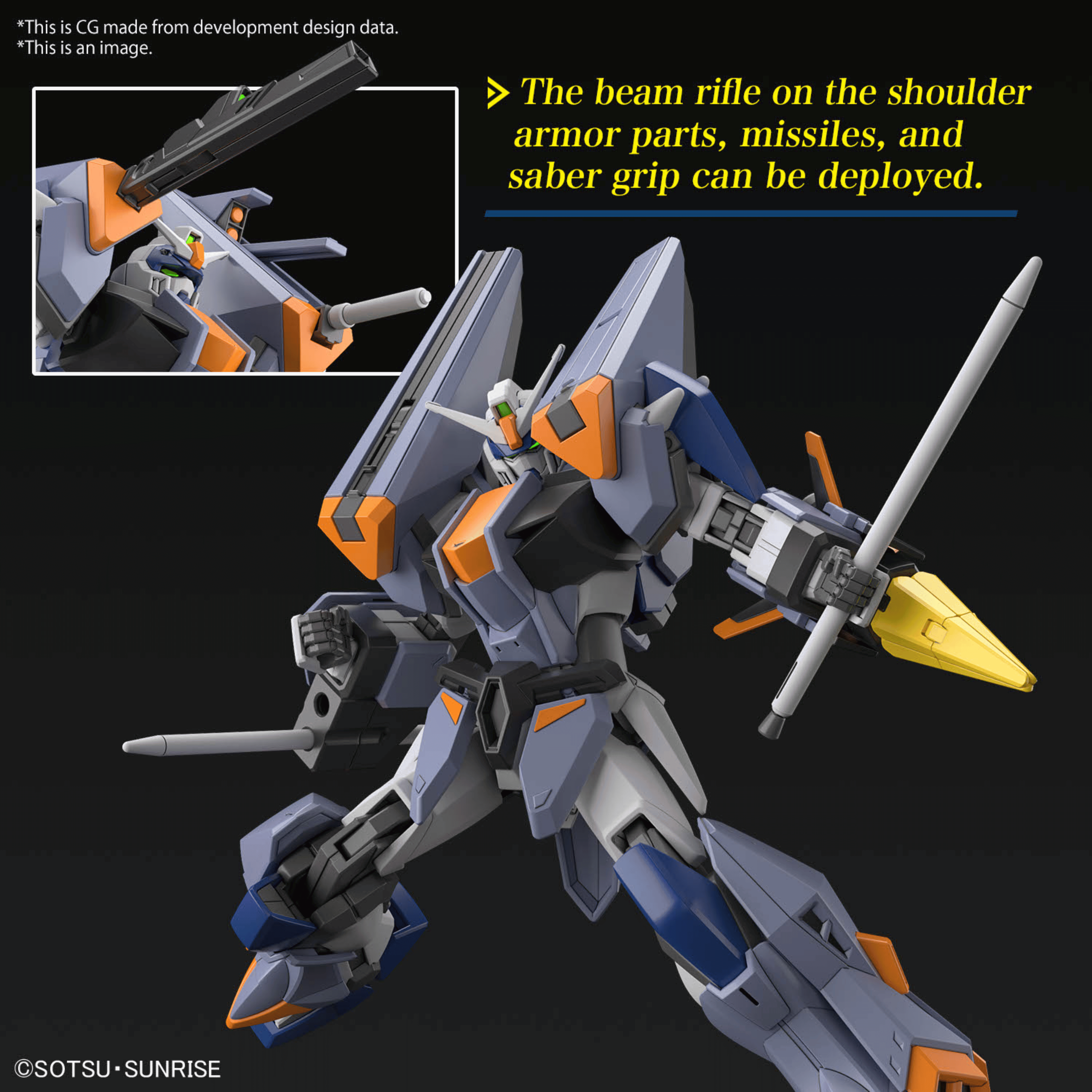 HG 1/144 Duel Blitz Gundam #5066700 by Bandai