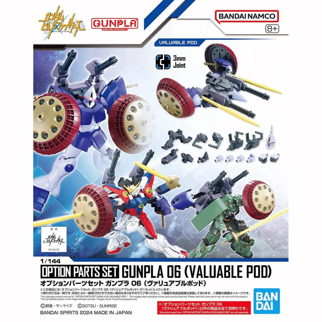 Option Parts Set Gunpla 06 (Valuable Pod) #5067143 by Bandai