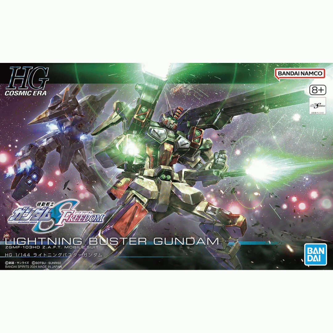 HG 1/144 Lightning Buster Gundam #5067171 by Bandai