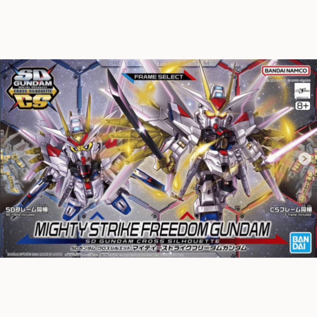 SD Gundam Cross Silhouette Mighty Strike Freedom Gundam #5067173 by Bandai