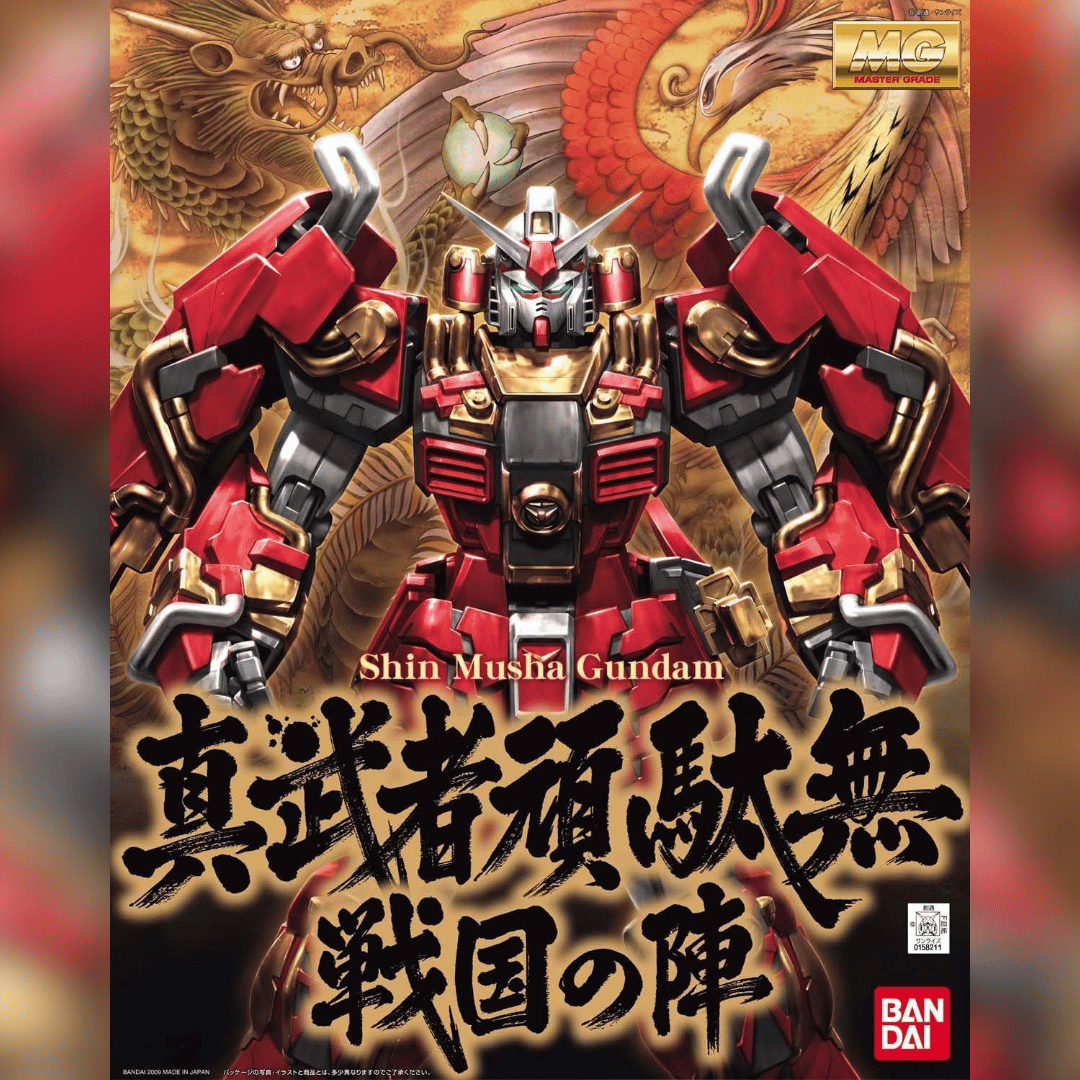 MG 1/100 Shin Musha Gundam Sengoku No Jin #5067229 by Bandai