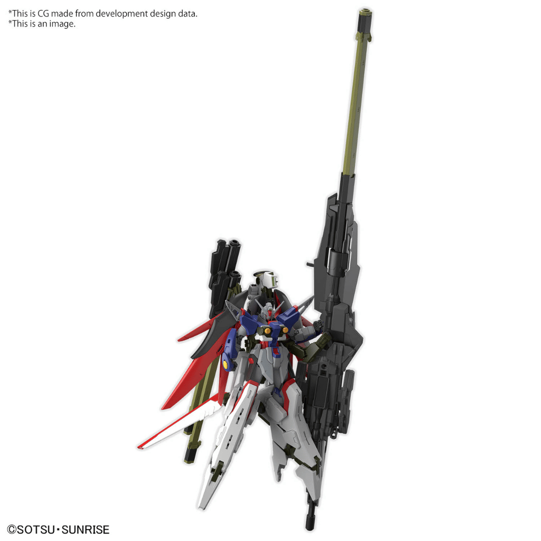 HG 1/144 ZGMF/A-42S2 Destiny Gundam Spec II & Zeus Silhouette 5067428
