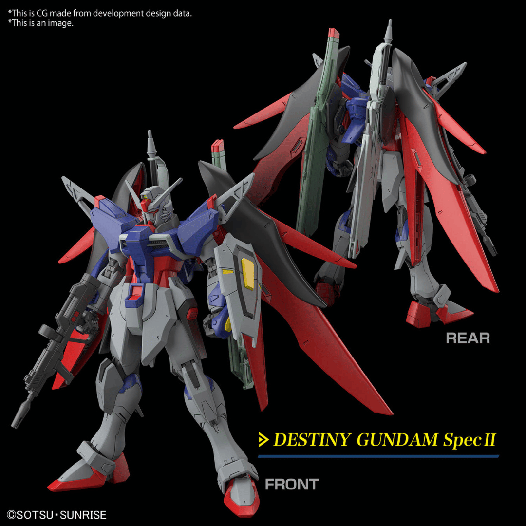 HG 1/144 ZGMF/A-42S2 Destiny Gundam Spec II & Zeus Silhouette 5067428