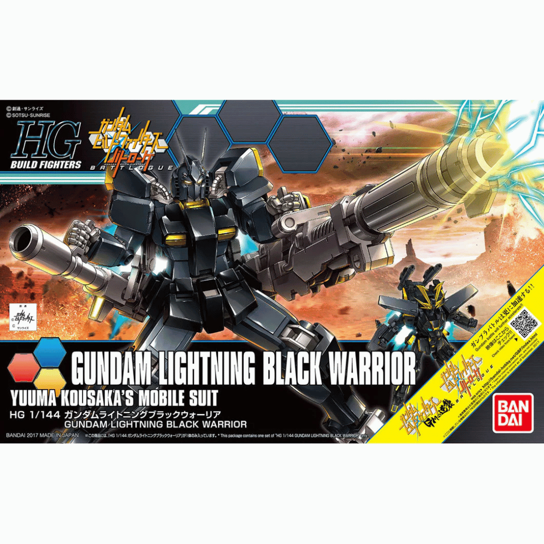 HGBF 1/144 Gundam Lightning Black Warrior