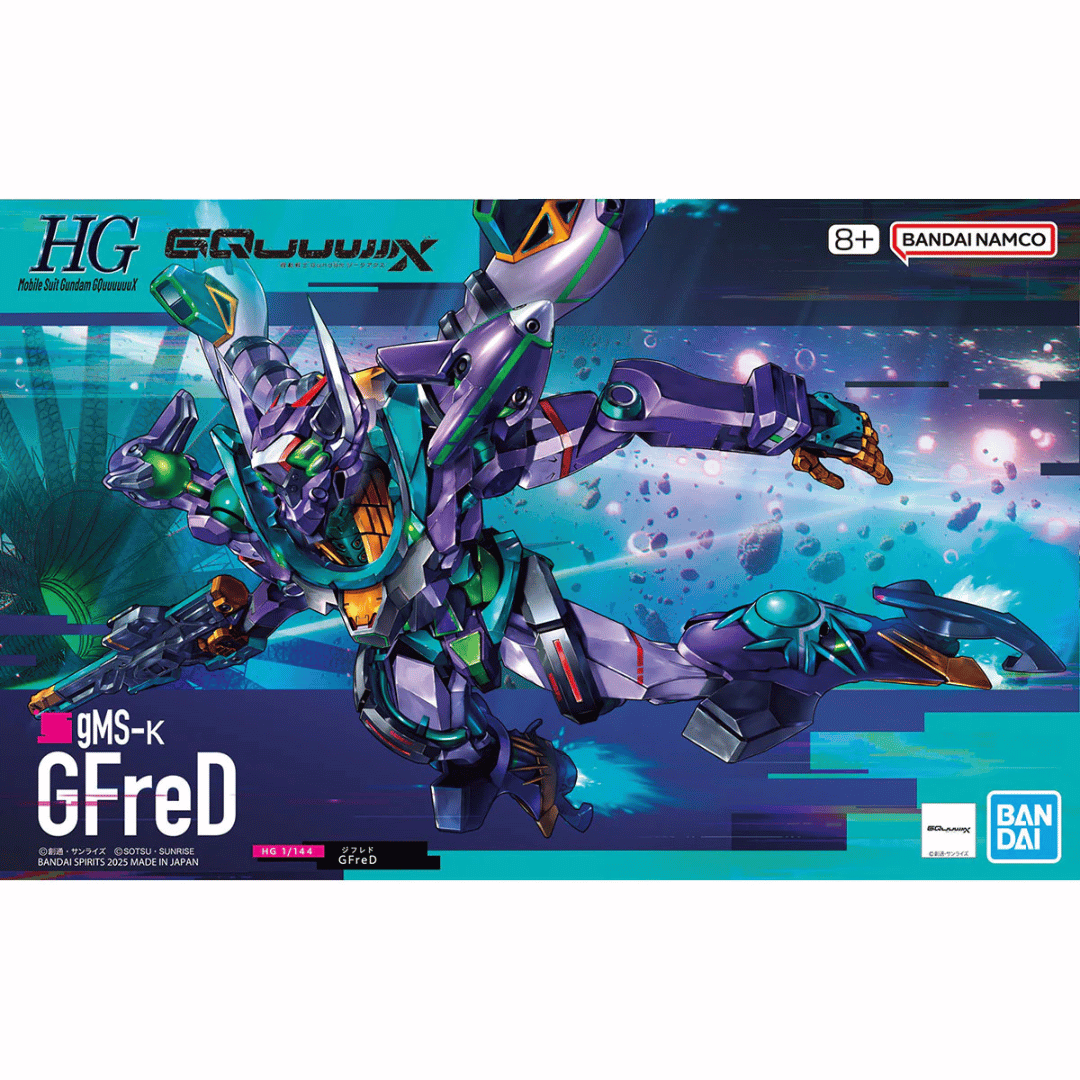 HG 1/144 GQuuuuuuX - Gundam GFreD