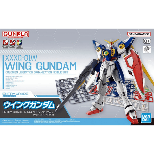 Entry Grade 1/144 Wing Gundam #5068706 by Bandai