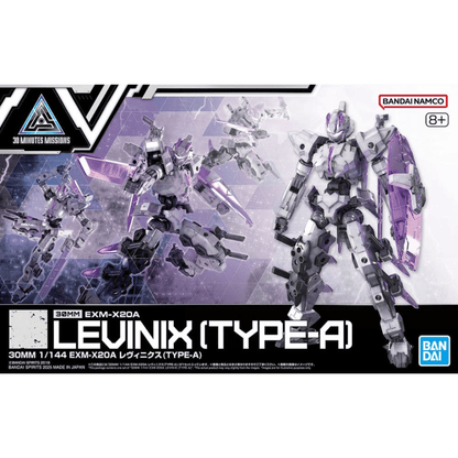 EXM-X20A Levinix (Type-A) 1/144 30 Minutes Missions Model Kit #5069161 by Bandai