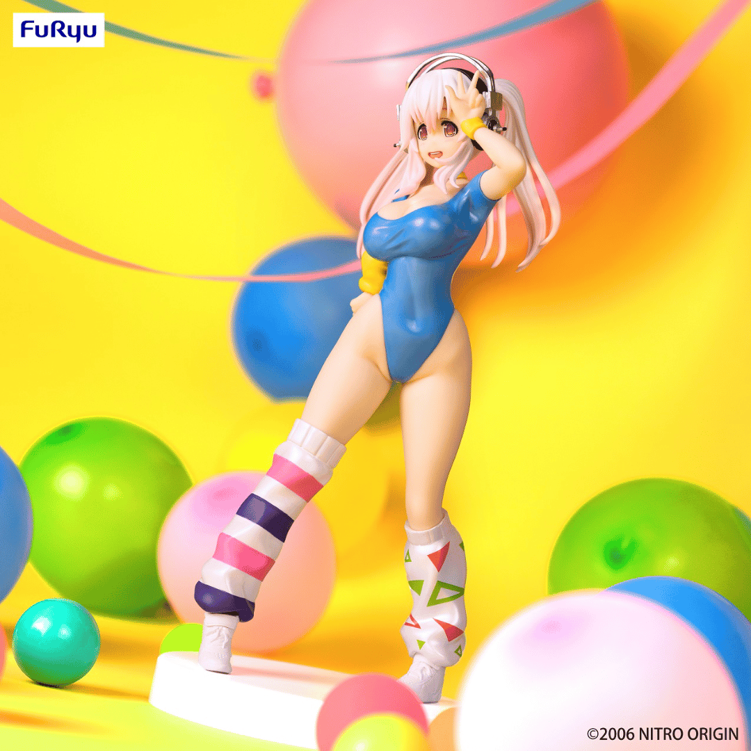 Super Sonico Concept Figure 80's/Another Color/Blue