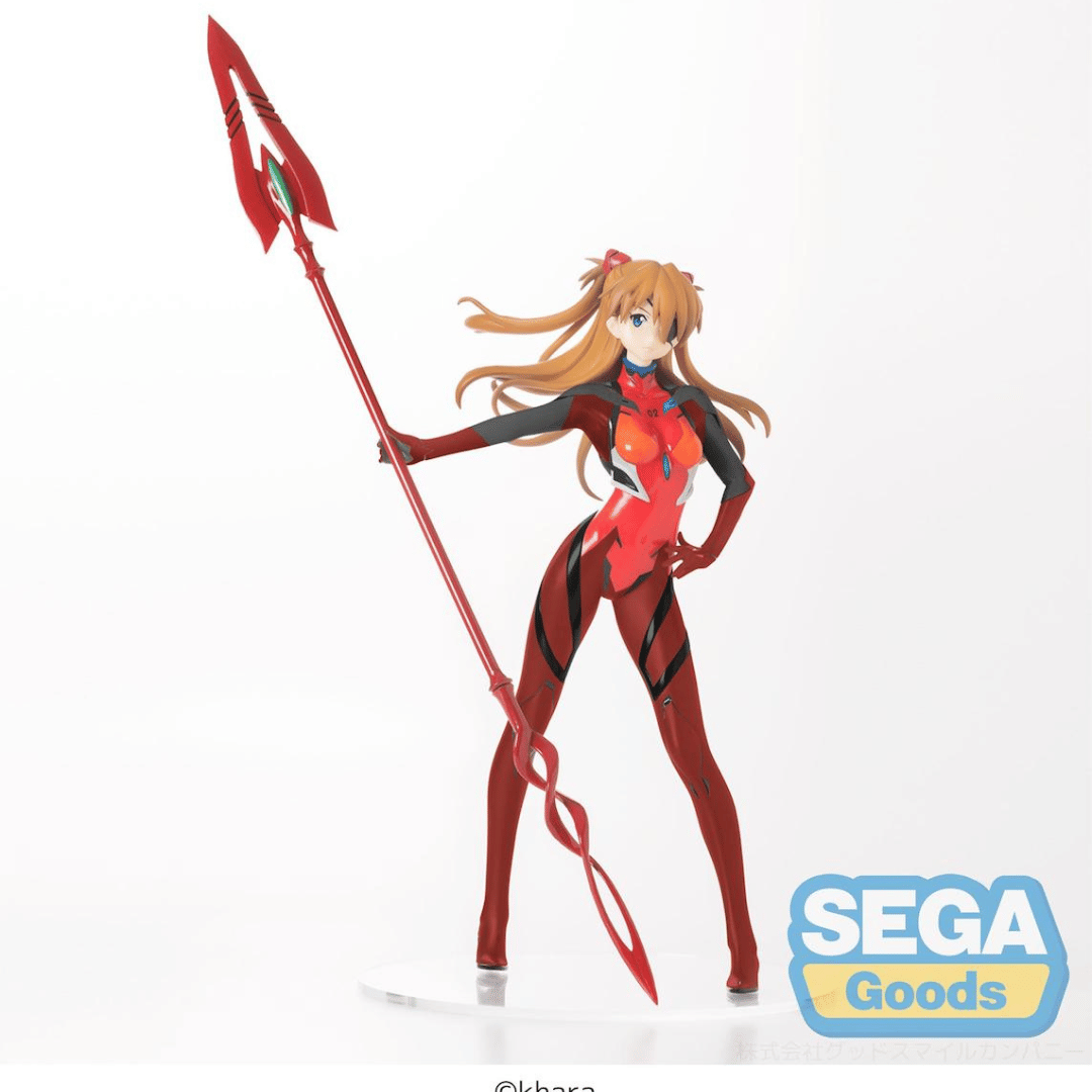 Evangelion: New Theatrical Edition" LPM Figure -Asuka x Spear of Cassius