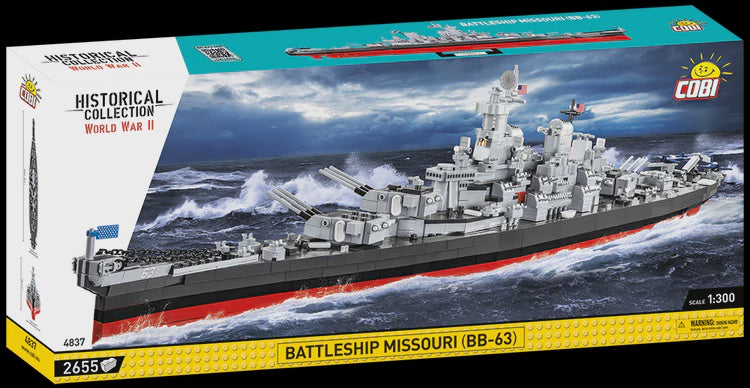 Cobi Historical Collection WWII: Battleship Missouri (BB-63) 2640 PCS