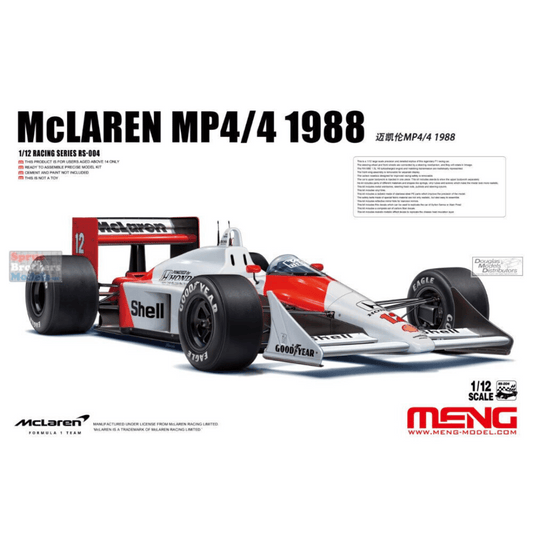 McLaren MP4/4 1988 1/12 #RS-004 by Meng