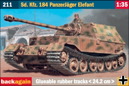 Sd. Kfz. 184 PanzerJager Elefant 1/35 #0211 by Italeri