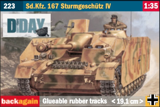 Sd.Kfz. 167 Sturmgeshutz IV 1/35 #0223 by Italeri