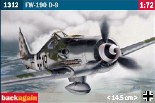 FW-190 D-9 1/72 #1312 by Italeri