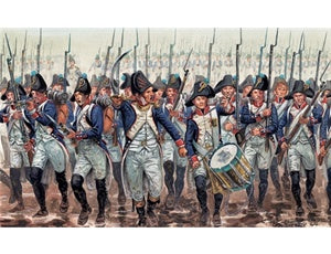 Napoleonic Wars French Infantry 1/72 #6092 by Italeri