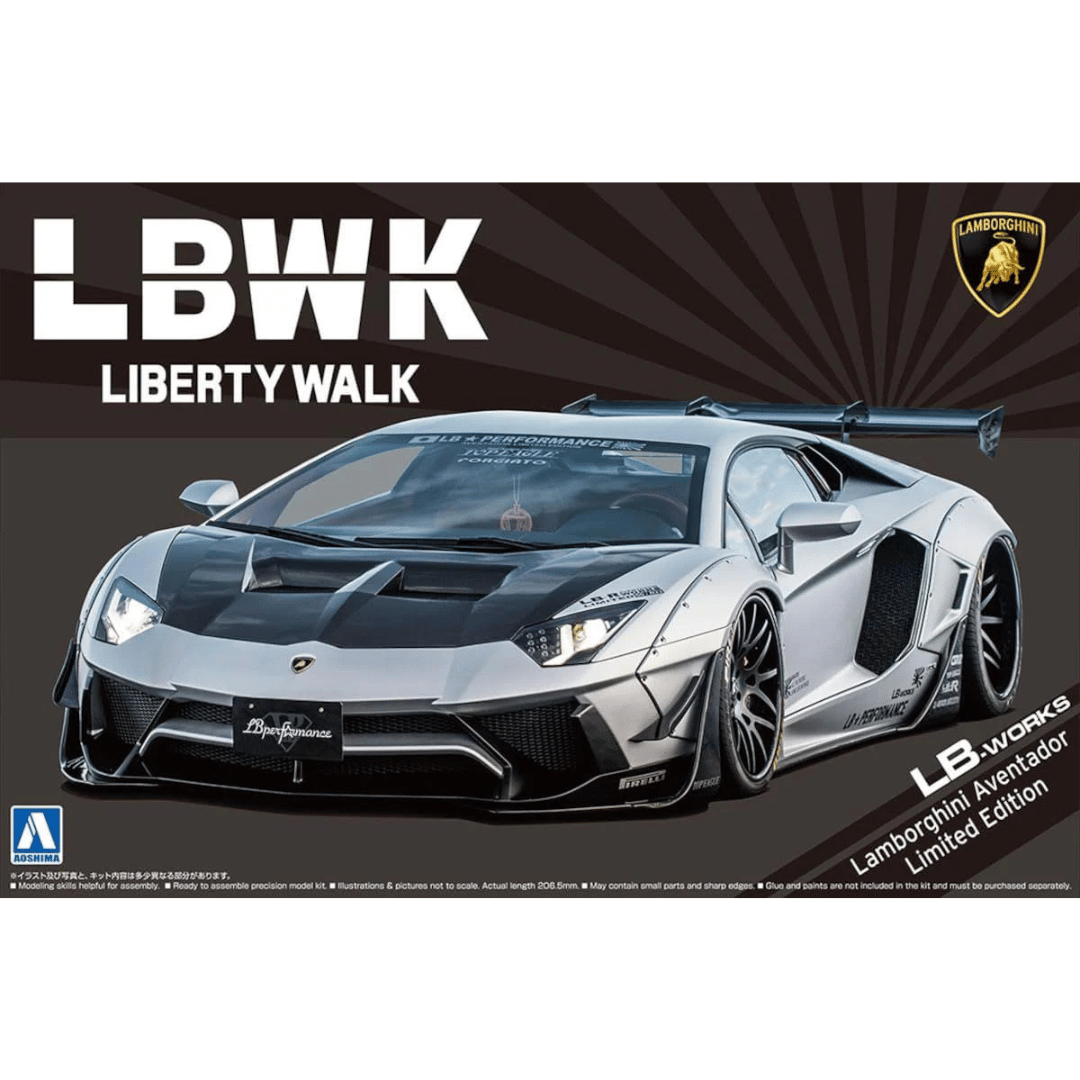 Libery Works Lamborghini Aventador Limited Edition Ver.1 1/24 #05993 by Aoshima