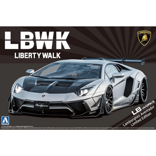 Libery Works Lamborghini Aventador Limited Edition Ver.1 1/24 #05993 by Aoshima