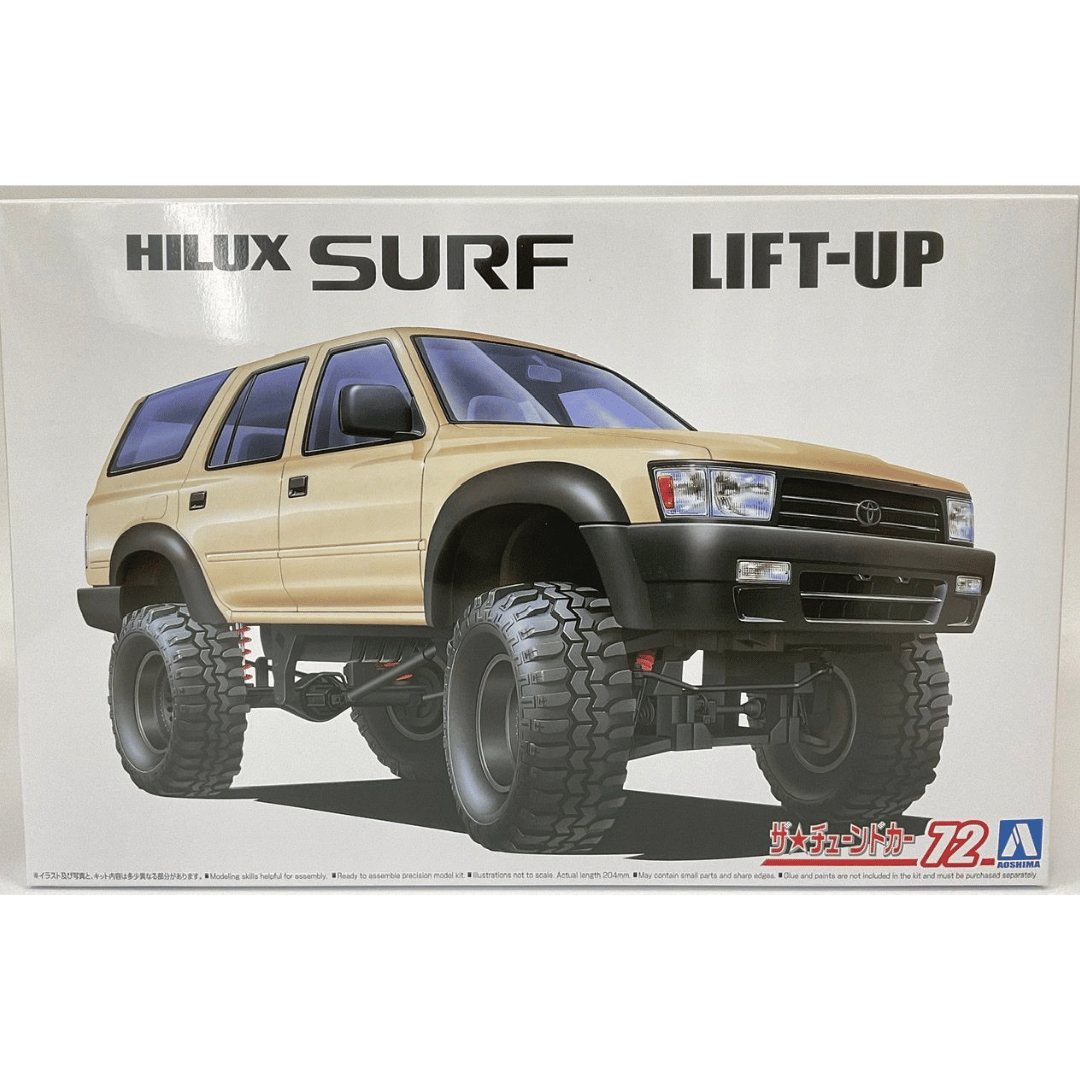 VZN130G Hilux Surf Lift Up '91 (Toyota) 1/24 #06991 by Aoshima