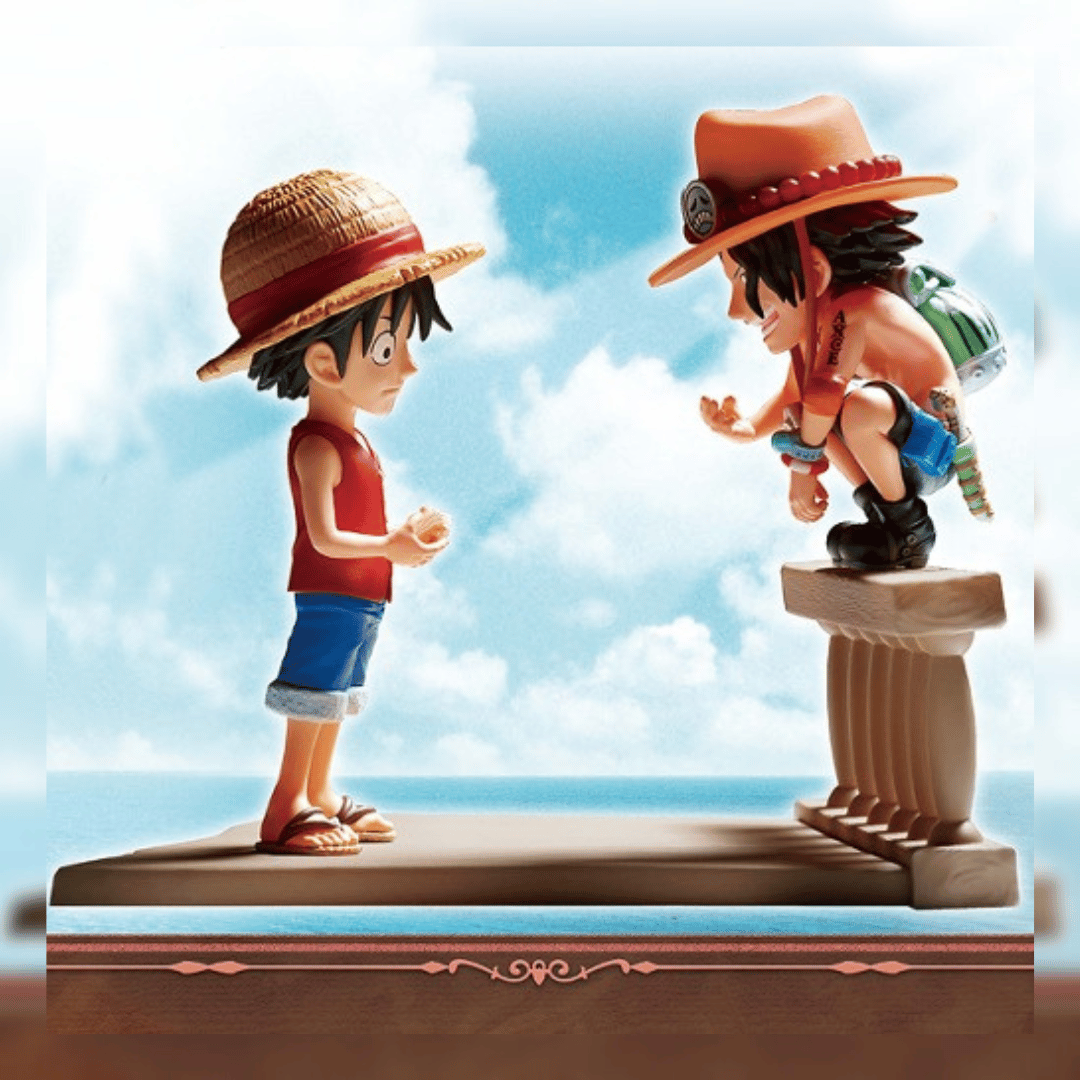 Bandai x Banpresto World Collectable Figure Log Stories - Monkey D. Luffy & Portgas D. Ace"One Piece"