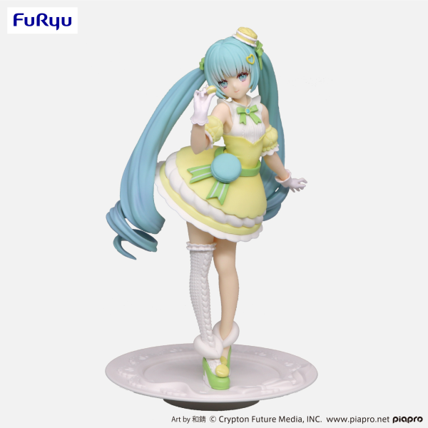 Hatsune Miku Exceed Creative Figure - Macaroon Citron