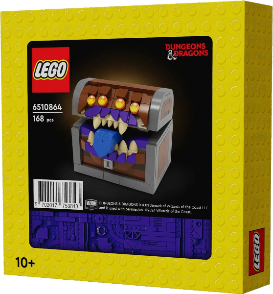 Lego Promotional: Dungeons & Dragons Mimic Dice Box 5008325