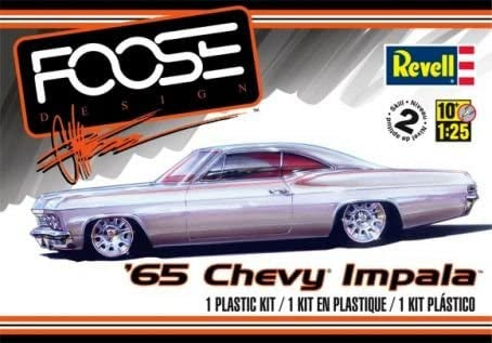 1965 Chevrolet Impala 1/25 Model Car Kit #4190 by Revell