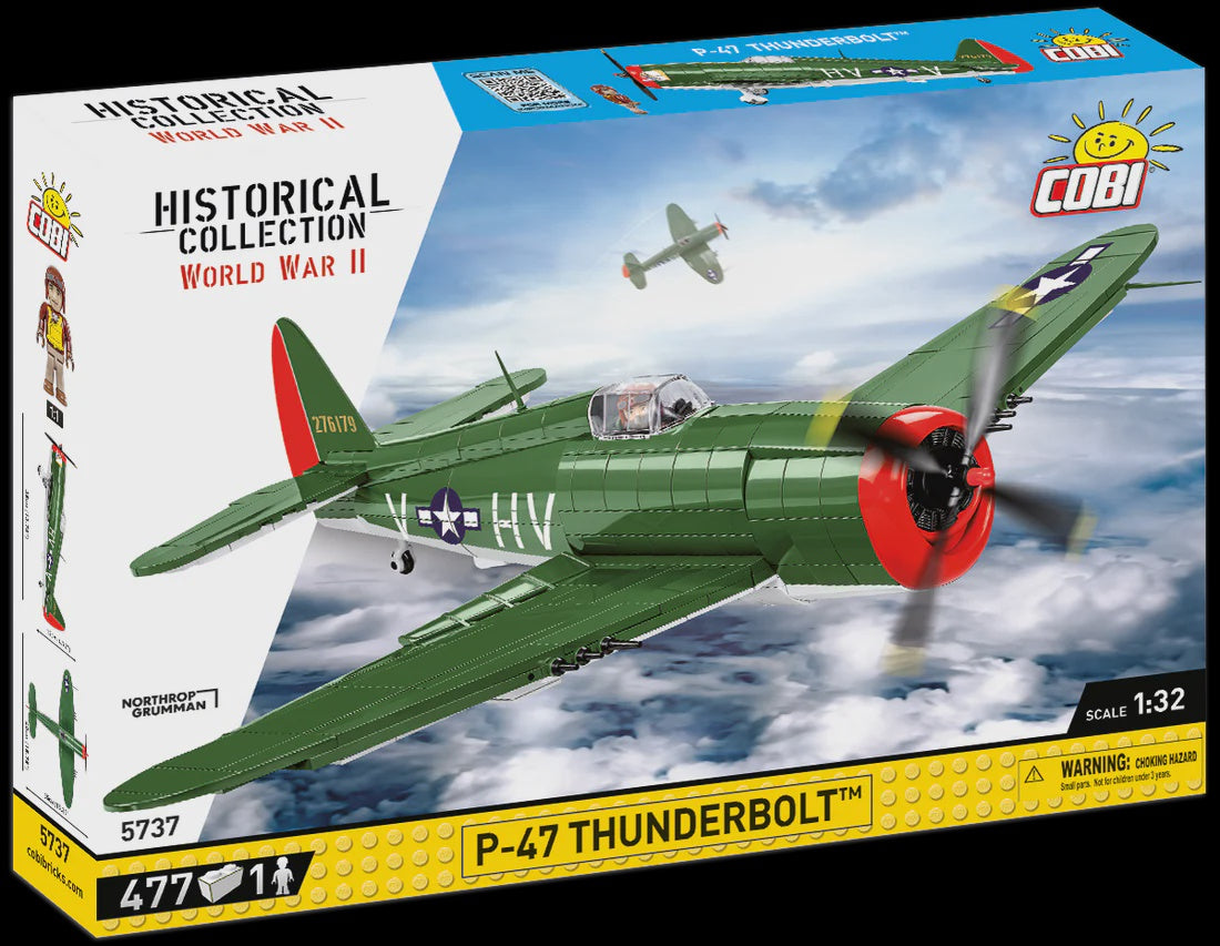 Cobi Historical Collection WWII: P-47 Thunderbolt 477 PCS