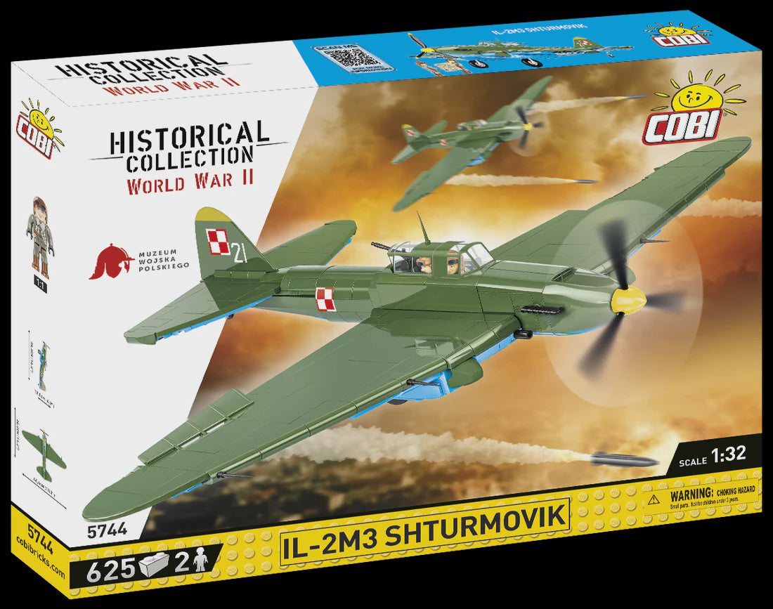 Cobi Historical Collection WWII: Ilyushin IL-02 Shturmovik Poland 925 PCS