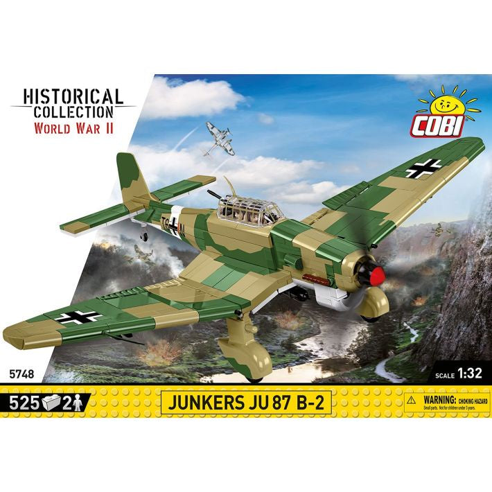 Cobi Historical Collection WWII: Junkers Ju 87 B-2 525 PCS