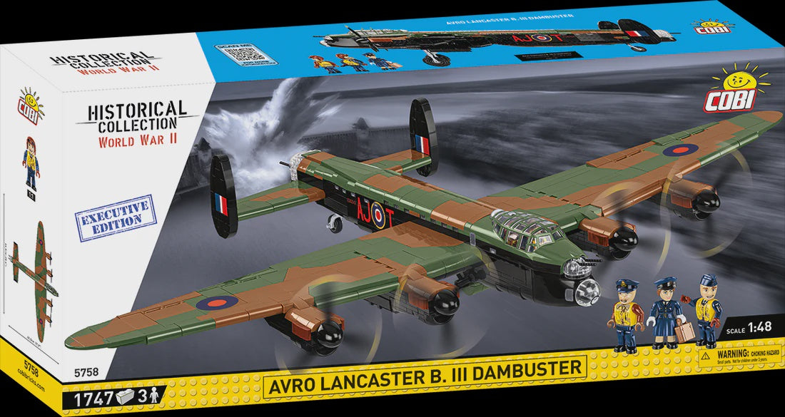 Cobi Historical Collection WWII: Avro Lancaster B. III Dambuster - Executive Edition 1:48 1795 PCS