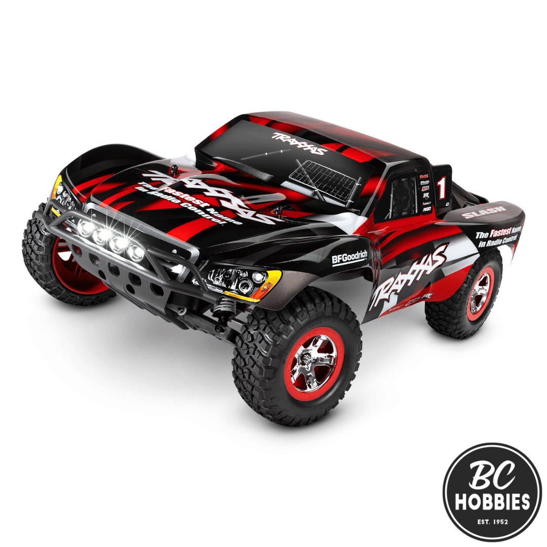 Traxxas 1/10 2WD Short Course Truck RTR Brushed Slash w/ Battery/Charger/LED Lights - Assorted Colours TRA58034-61