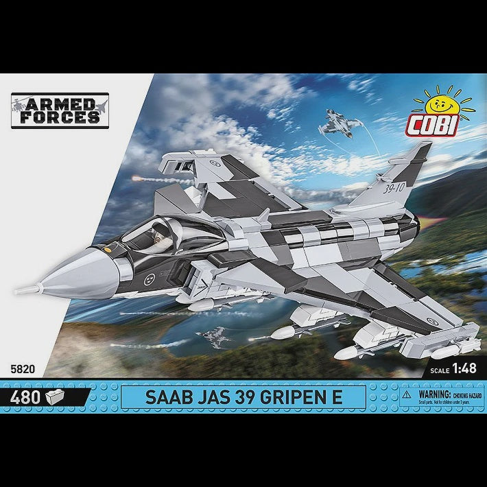Cobi Armed Forces: 5820 Saab JAS 39 Gripen E 1/48 480 PCS
