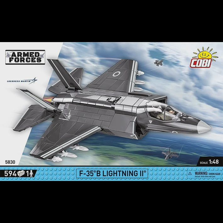 Cobi Armed Forces: 5830 F-35B Lightning II Royal Air Force 1/48 594 PCS