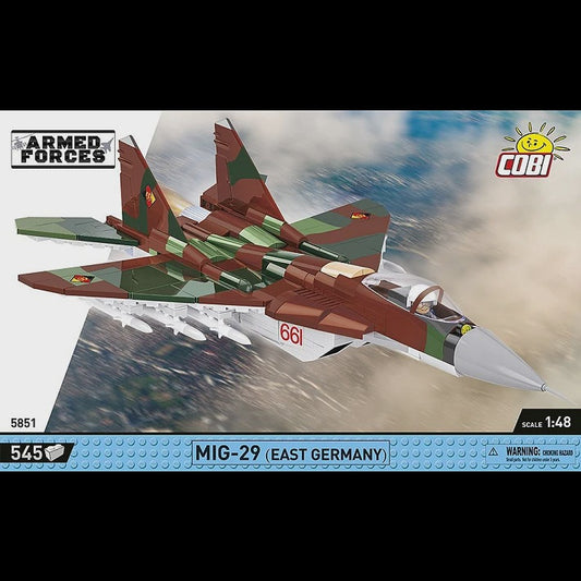 Cobi Armed Forces: 5851 MiG-29 (East Germany) 1/48 545 PCS