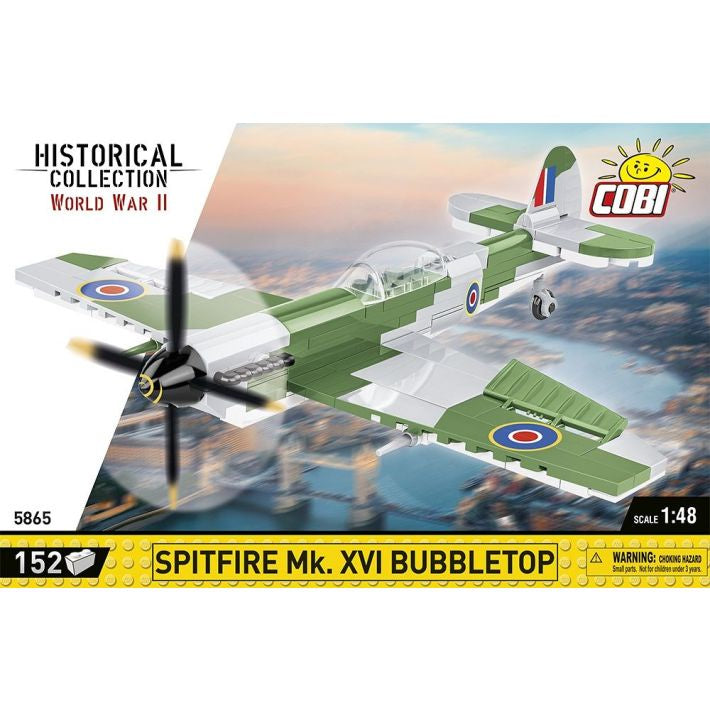 Cobi Historical Collection WWII: Spitfire Mk. XVI Bubbletop 152 PCS