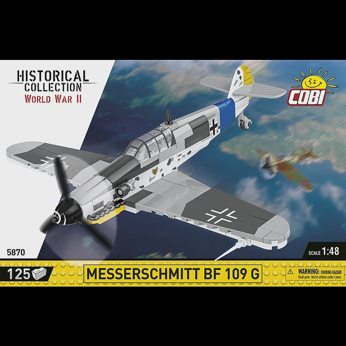 Cobi Historical Collection WWII: 5870 Messerschmitt Bf 109 G 1/48 125 PCS