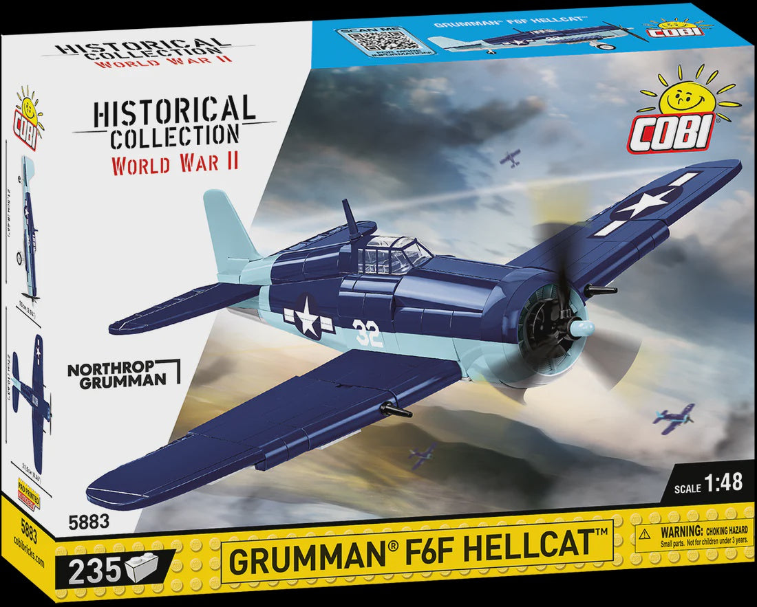 Cobi Historical Collection WWII: Grumman F6F Hellcat 1:48 235 PCS