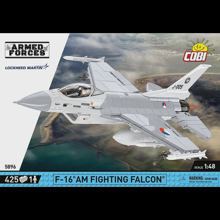 Cobi Armed Forces: 5896 F-16AM Fighting Falcon 1/48 425 PCS
