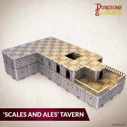 Archon Studio Dungeons and Lasers: "Scales & Ales" Tavern