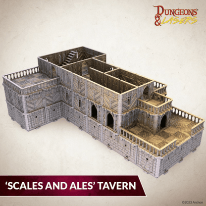Archon Studio Dungeons and Lasers: "Scales & Ales" Tavern