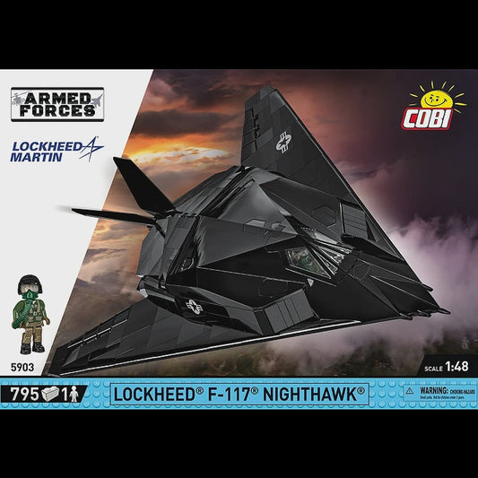 Cobi Armed Forces: 5903 Lockheed F-117 Nighthawk 1/48 795 PCS
