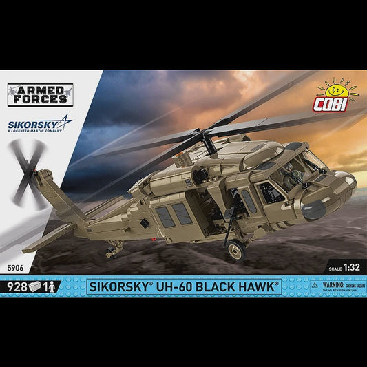 Cobi Armed Forces: 5906 Sikorsky UH-60 Black Hawk 928 PCS