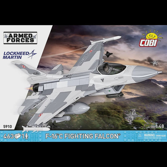 Cobi Armed Forces: 5910 F-16C Fighting Falcon 1/48 463 PCS