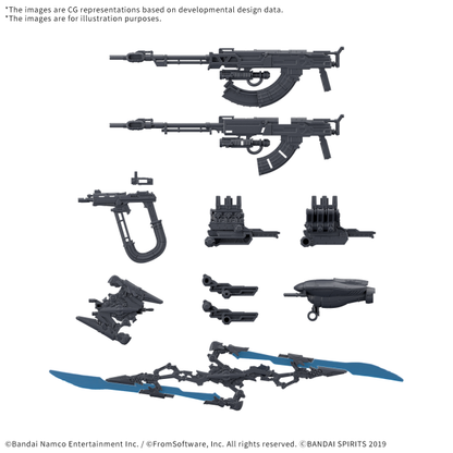 30MM Option Parts Set Armored Core VI Fires Of Rubicon Weapon Set 06 #5068871 by Bandai
