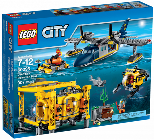 Lego City: Deep Sea Operation Base 60096